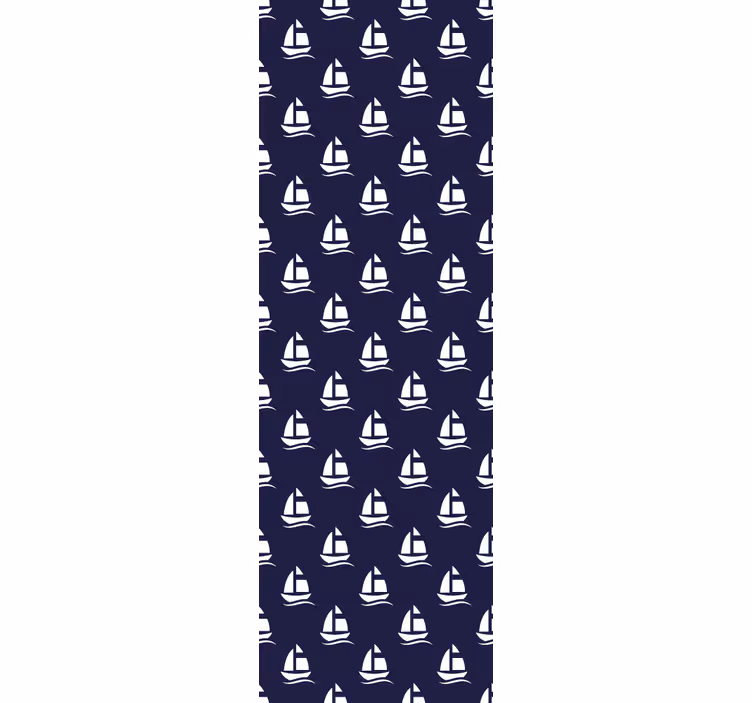 Lacivert deniz desen duvar kağıdı - TenStickers