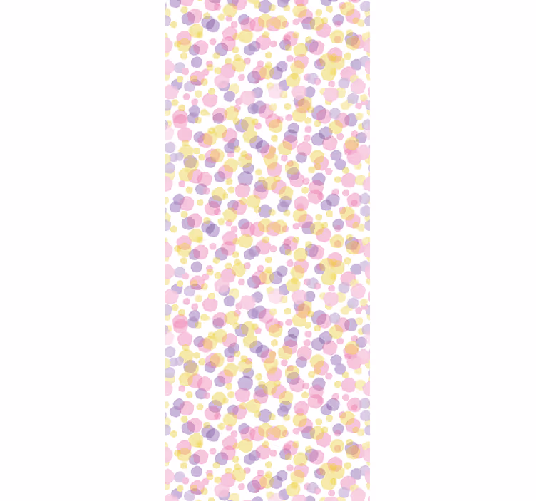 Sulu boya pastel lekeli modern duvar kağıdı - TenStickers