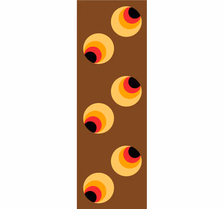Pop gözbebekleri duvar kağıdı - TenStickers