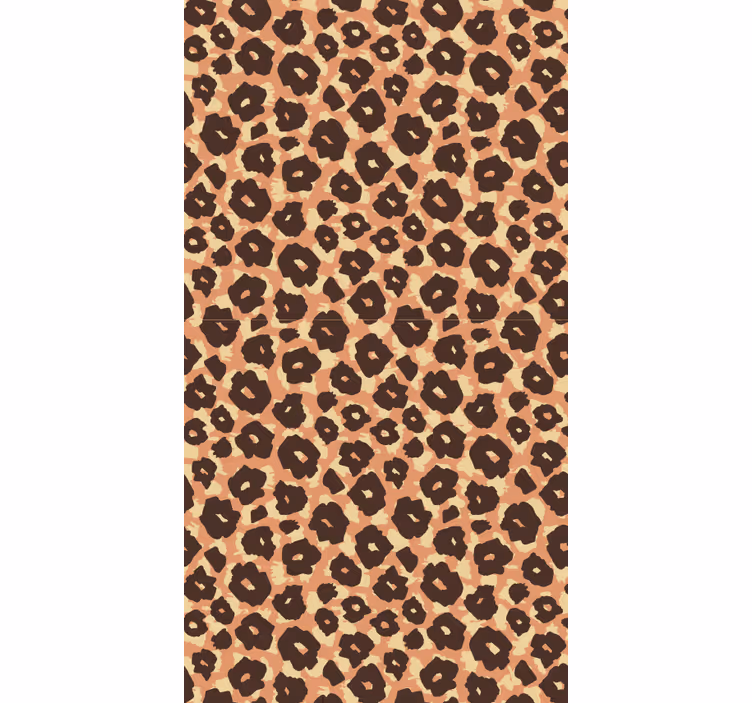 Leopar benekli desen leopar duvar kağıdı - TenStickers