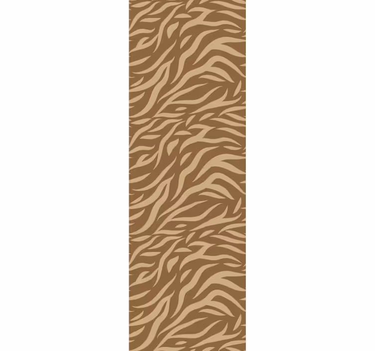 Soyut zebra desenleme soyut duvar kağıdı - TenStickers