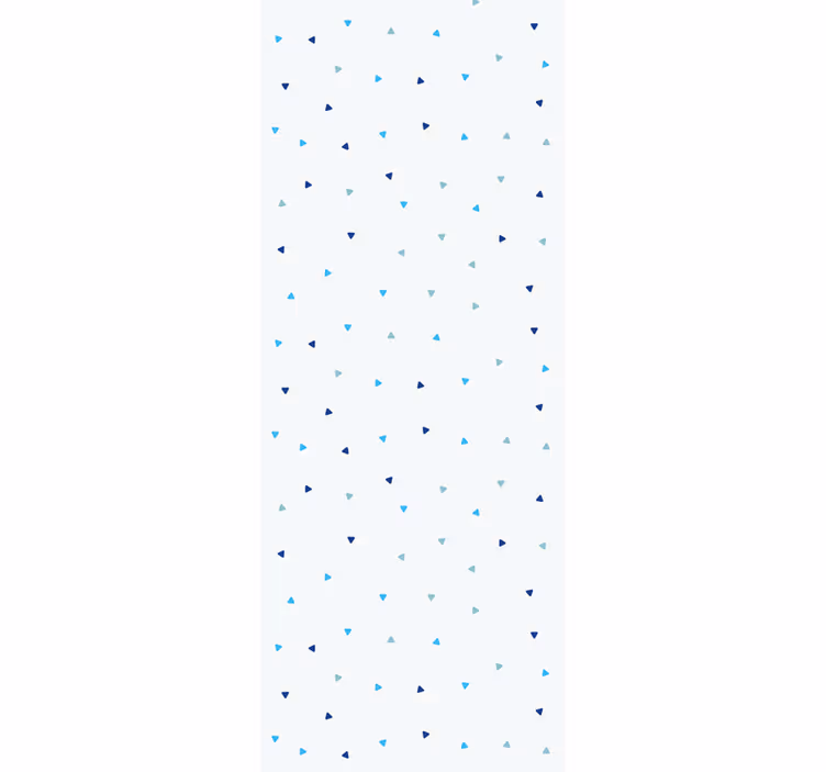 Minimalist üçgenler geometrik duvar kağıdı - TenStickers