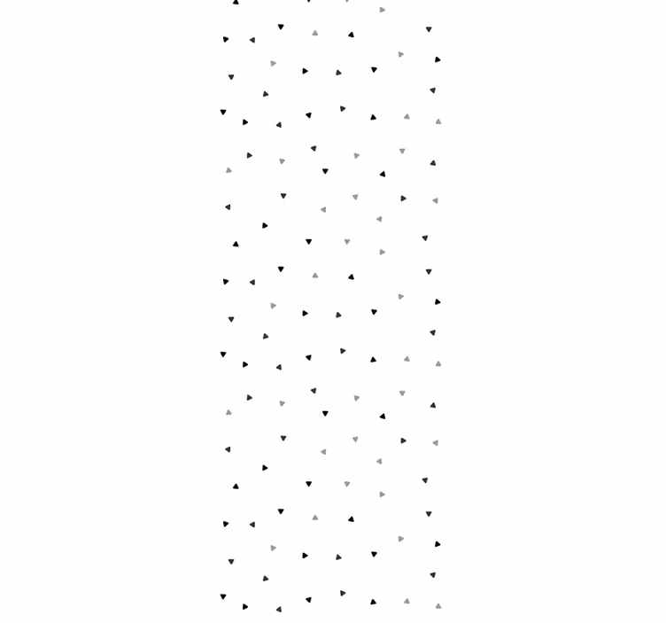 Dağınık üçgenler geometrik duvar kağıdı - TenStickers