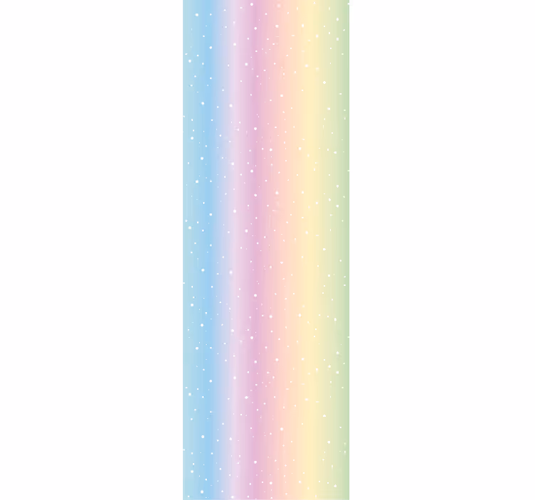 Pastel yıldızlı degrade yıldızlar duvar kağıdı - TenStickers