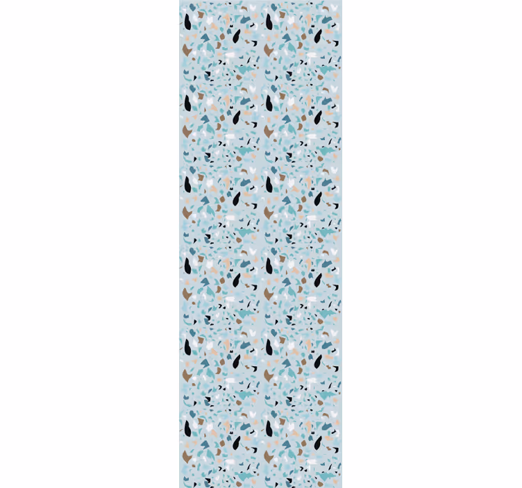Terrazzo tarzı tasarım odası duvar kağıdı - TenStickers