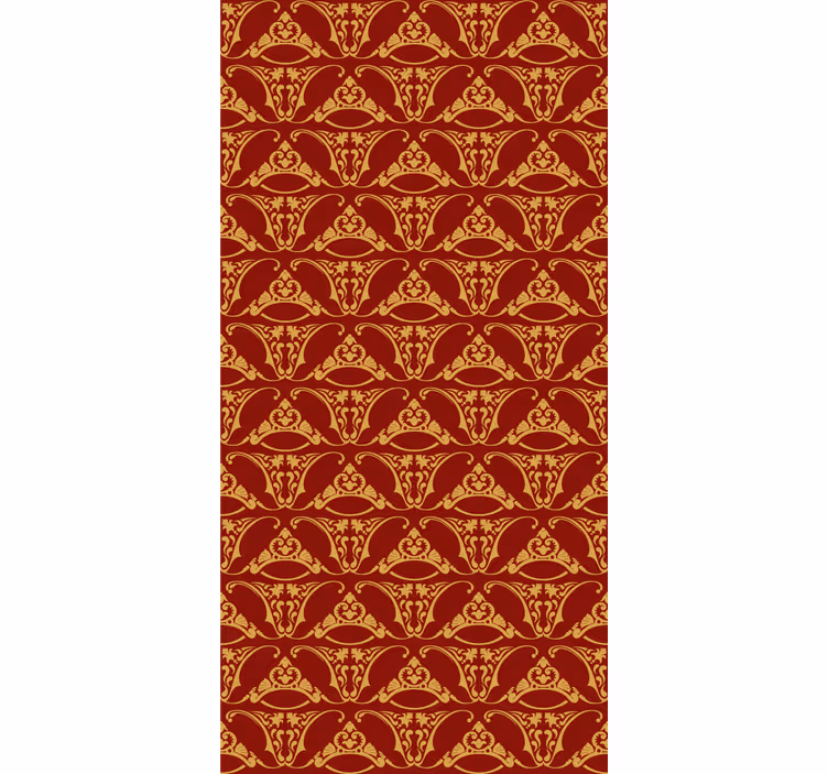 "pugin" tasarım klasik duvar kağıdı - TenStickers