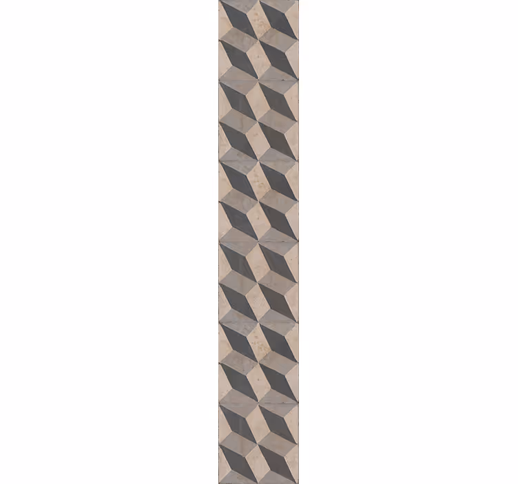 3d geometrik motif 3d duvar kağıdı - TenStickers