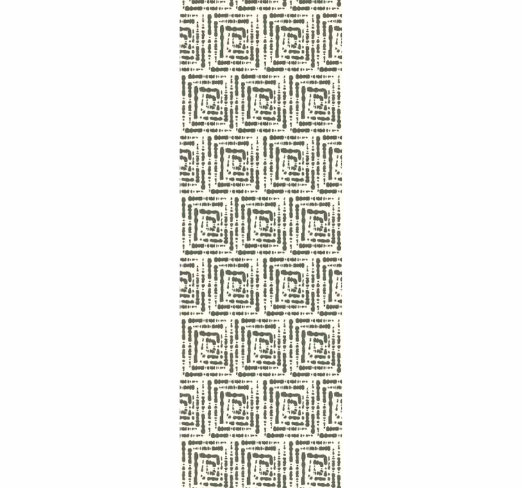 Geometrik desenli şekil dokular ve desenler duvar kağıdı - TenStickers
