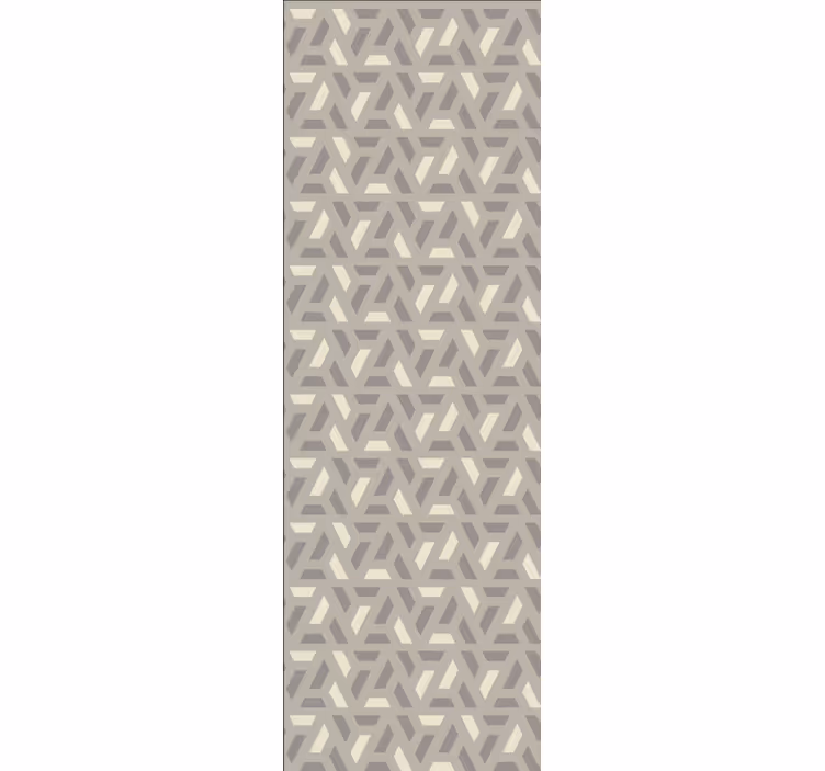 Modern geometrik desen soyut duvar kağıdı - TenStickers