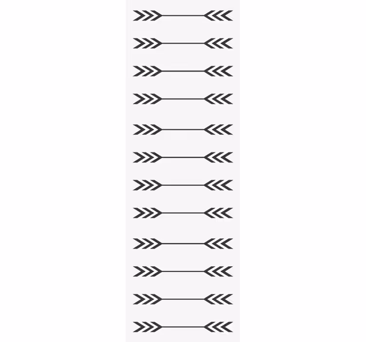 Minimalist ok desenleri özelleştirilebilir duvar kağıdı - TenStickers