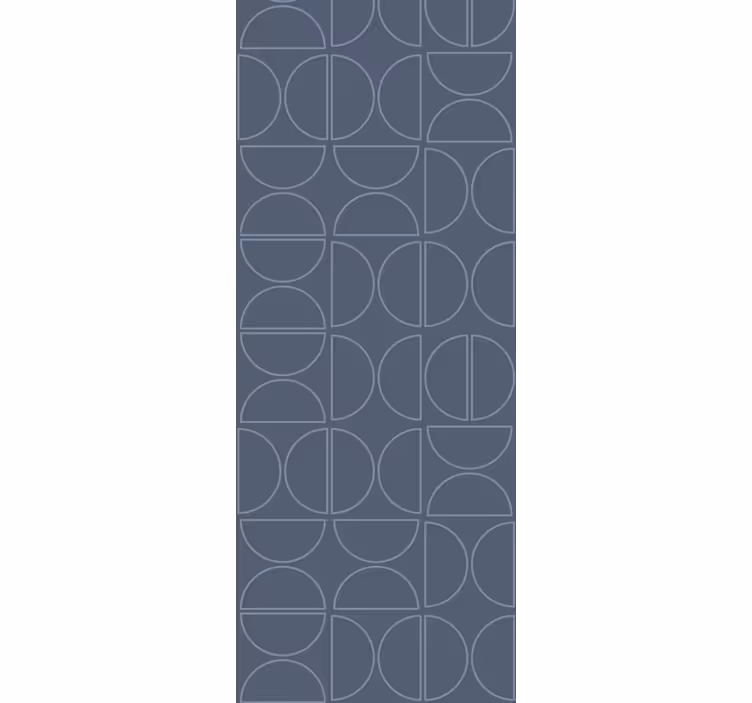 Geometrik gri desen modern duvar kağıdı - TenStickers