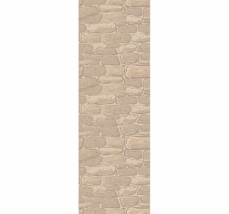 Doğal organize motif taş desenli duvar kağıdı - TenStickers