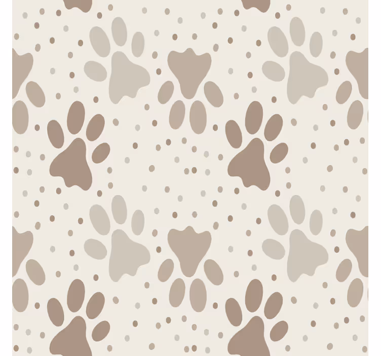 Köpekler pençe çocuk odası duvar kağıdı - TenStickers
