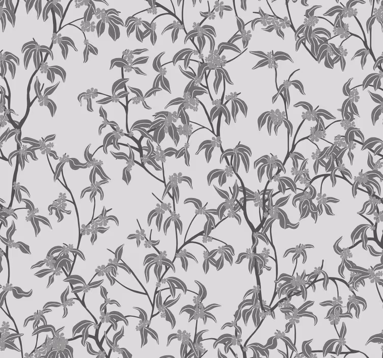 Minimalist ağaçlar başlık için duvar kağıdı - TenStickers