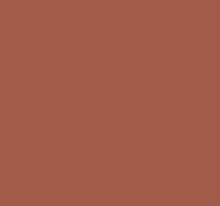 Düz renk Terracotta duvar kağıdı - TenStickers