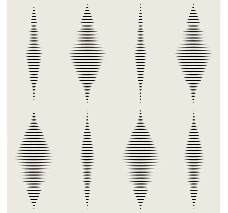 Rabaul ikat geometrik duvar kağıdı - TenStickers