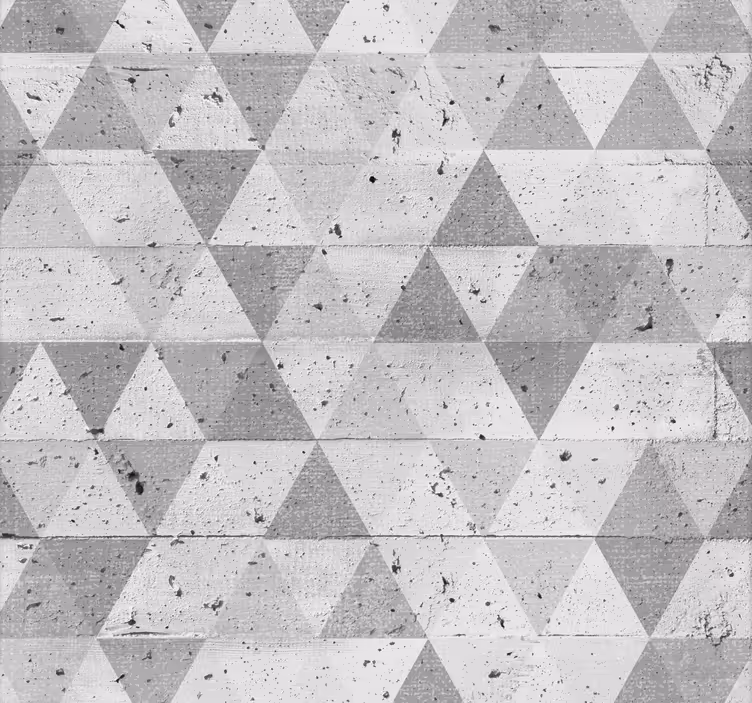 Beton üçgenler beton duvar kağıdı - TenStickers
