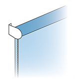 Pencereye yapıştırılmış