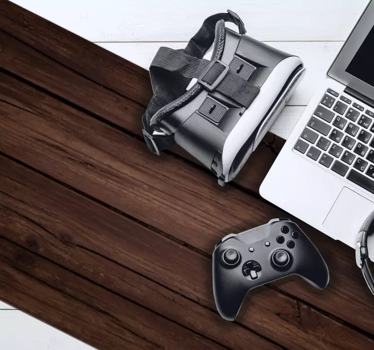 Ahşap mouse pad doku desenleri - TenStickers