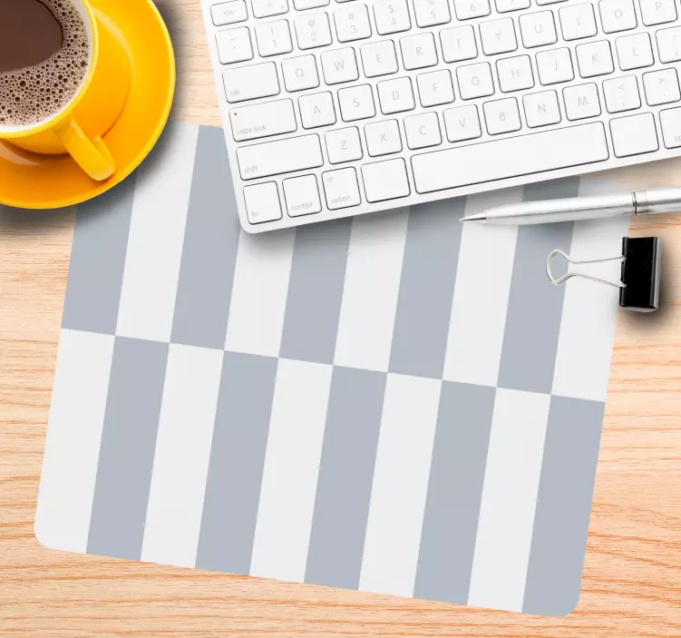 çizgili renk blokları desenler mouse pad - TenStickers
