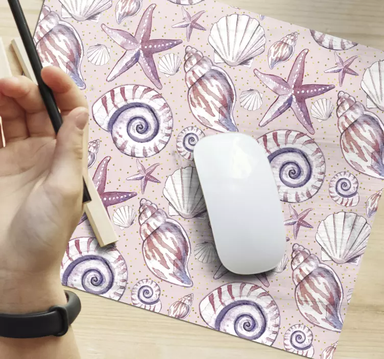 Deniz yaşamı deniz yaşamı mouse pad - TenStickers