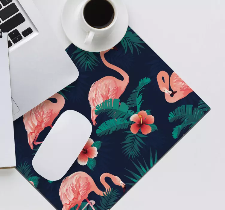 Flamingolar mouse pad desenleri - TenStickers