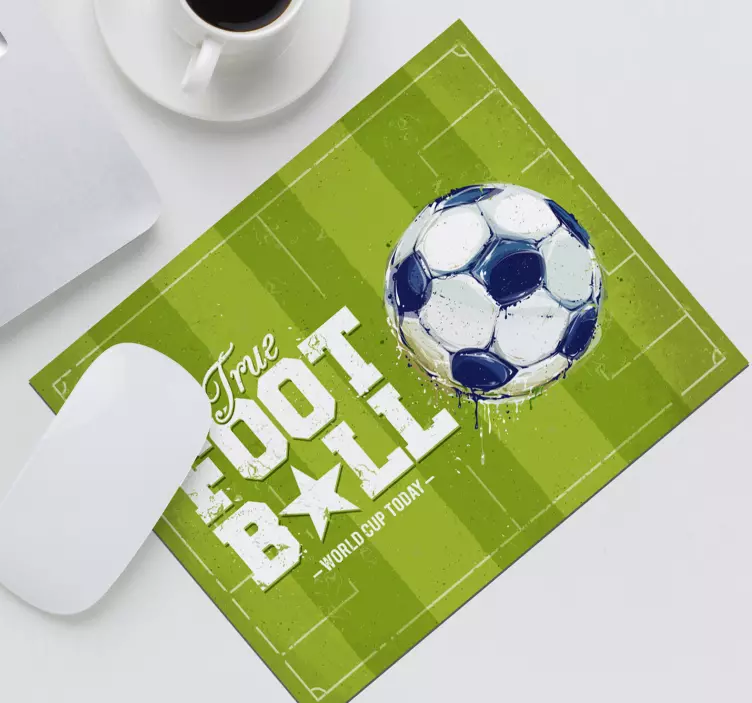 Futbol orijinal mouse pad - TenStickers