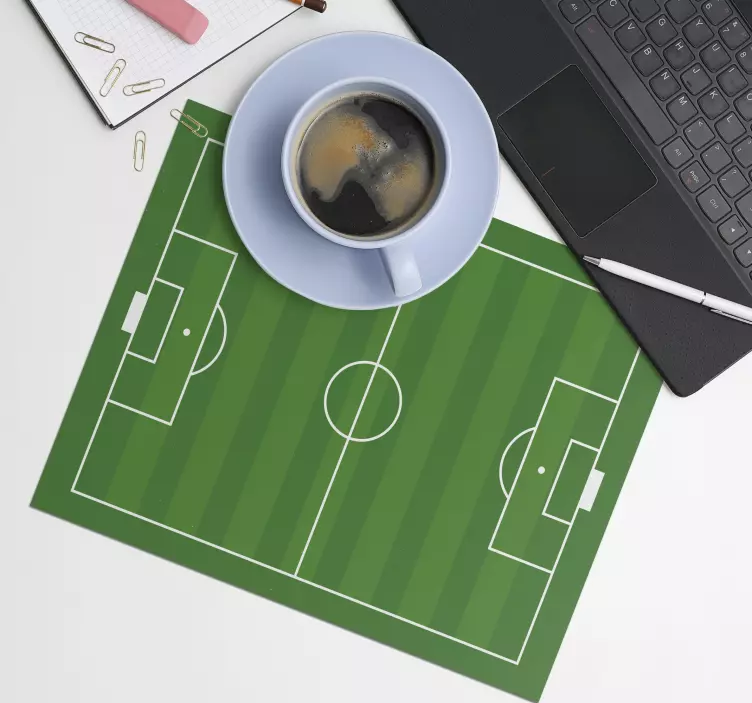 Futbol sahası orijinal mouse pad - TenStickers