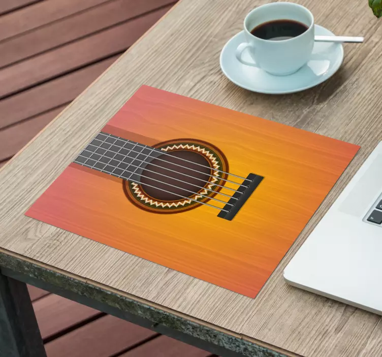Gitar orijinal mouse pad - TenStickers