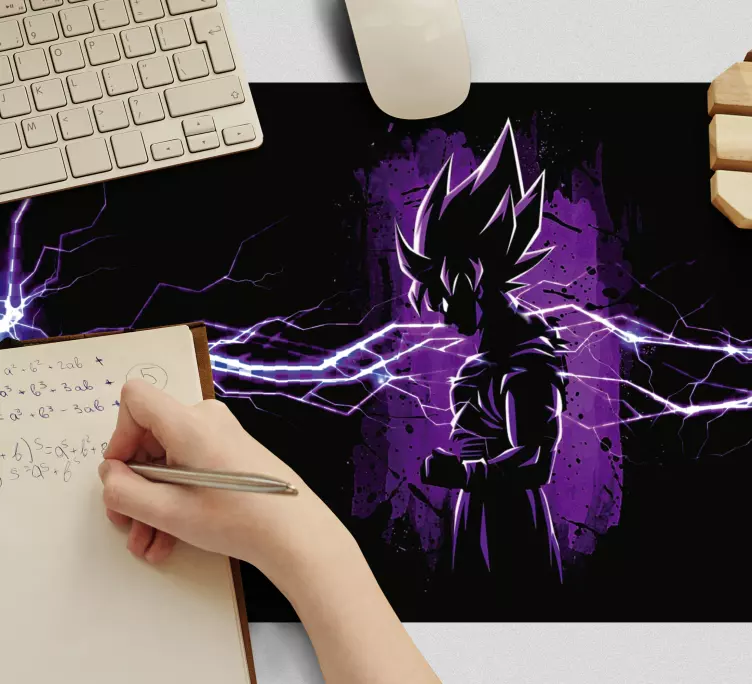 Goku süper saiyan anime mousepad - TenStickers