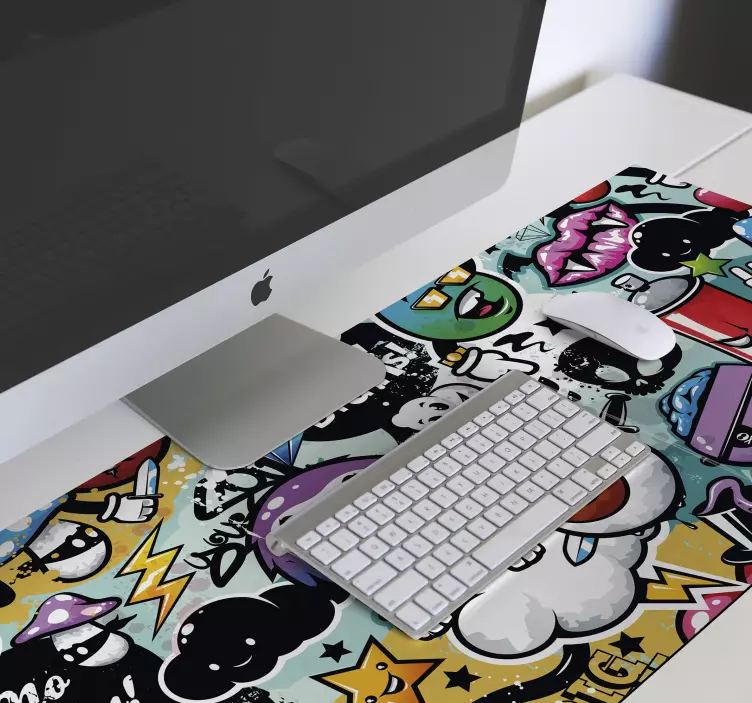 Grafiti oyun mouse pad - TenStickers
