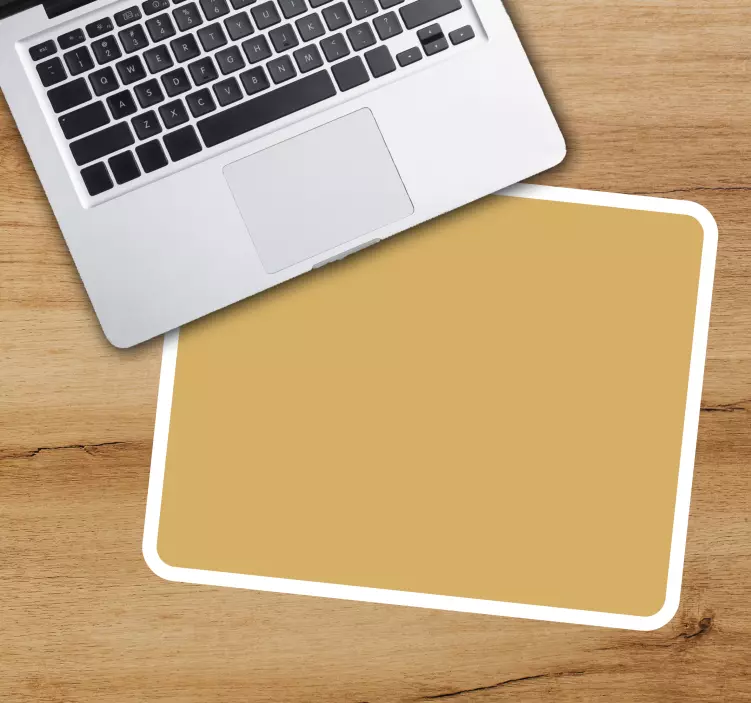 Hardal rengi orijinal mouse pad - TenStickers