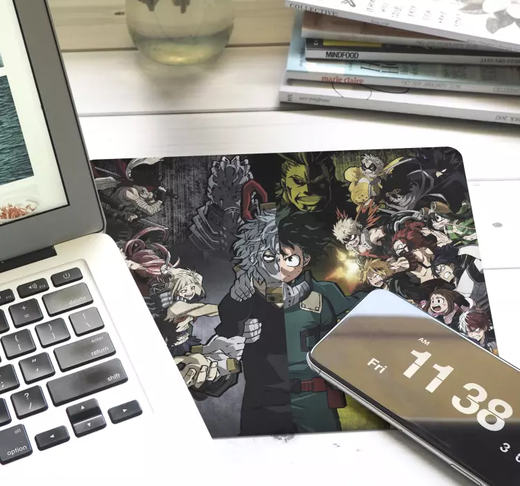 Kahraman akademim anime mousepad - TenStickers