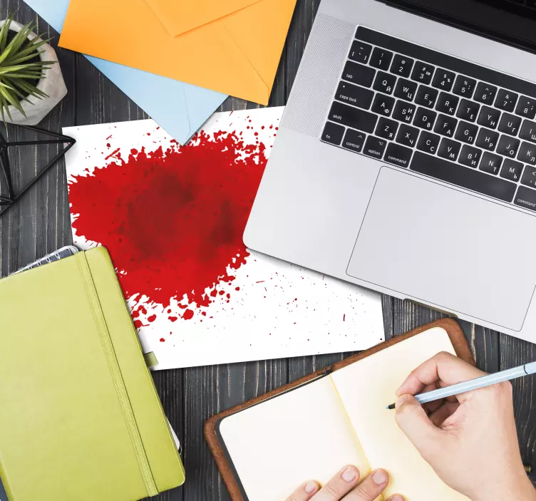 Kan daha çok fare altlığı lekeliyor - TenStickers