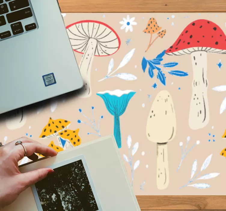 Klasik mantar bej orijinal mouse pad - TenStickers