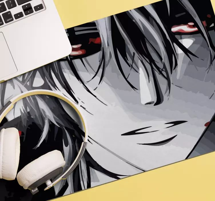 Kötü anime adam anime mousepad - TenStickers