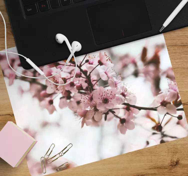 Narin çiçek dalı orijinal mouse pad - TenStickers