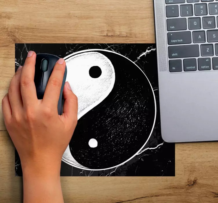 Orijinal yin yang dengesi orijinal fare altlığı - TenStickers