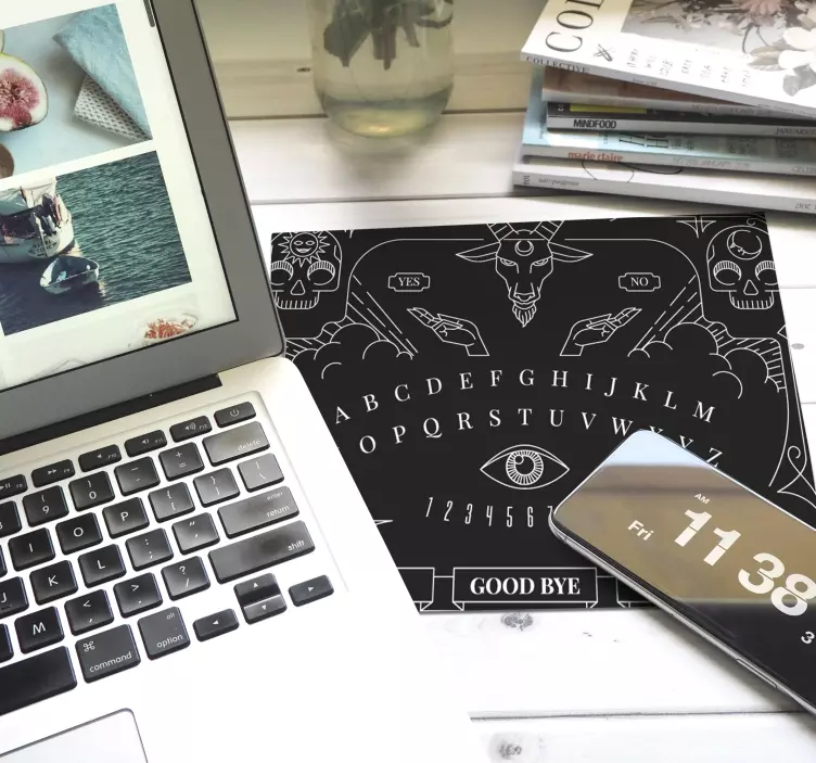Ouija tahtası orijinal mouse pad - TenStickers