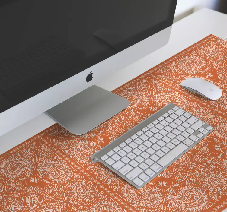 Paisley kiremit desenli mouse pad - TenStickers