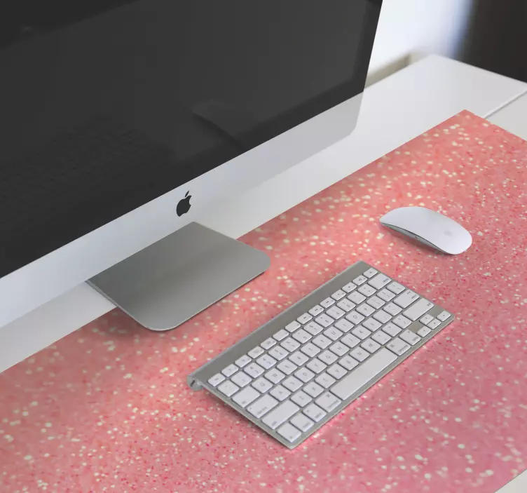 Pembe mouse pad desenlerinde parıldıyor - TenStickers