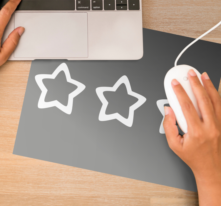 şık yıldızlar desenler mouse pad - TenStickers