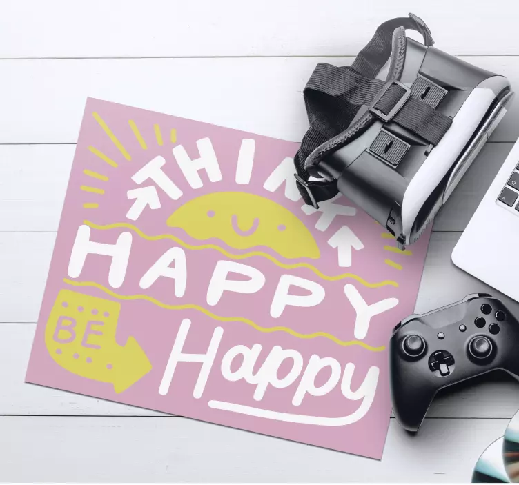 Olumlu mouse pad alıntıları düşünün - TenStickers