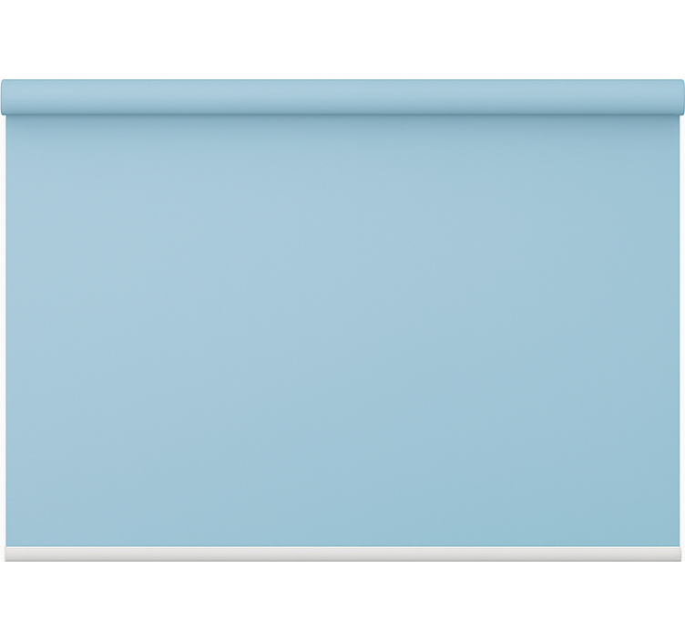 Gök mavisi rengi genç odasi stor perde - TenStickers