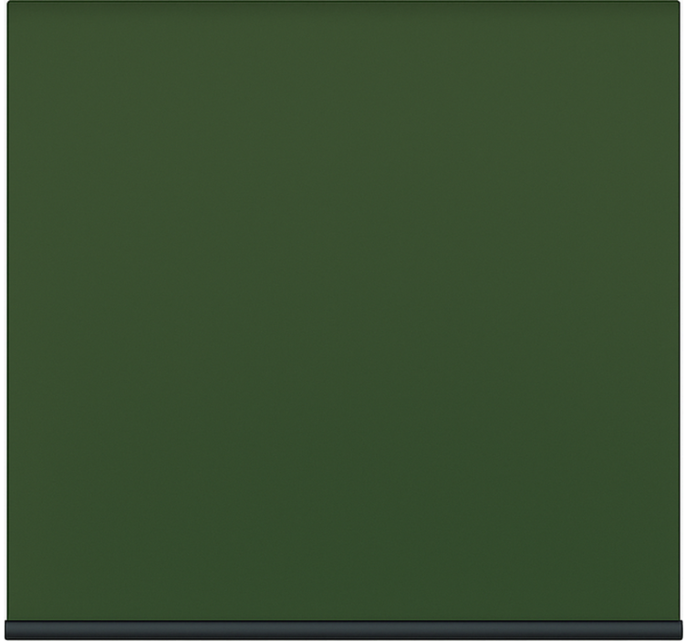 Koyu zeytin yeşili yemek odası stor perde - TenStickers