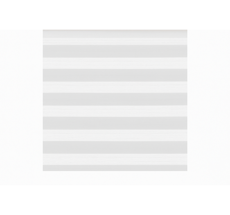 şeffaf beyaz çizgiler yemek odası stor perde - TenStickers