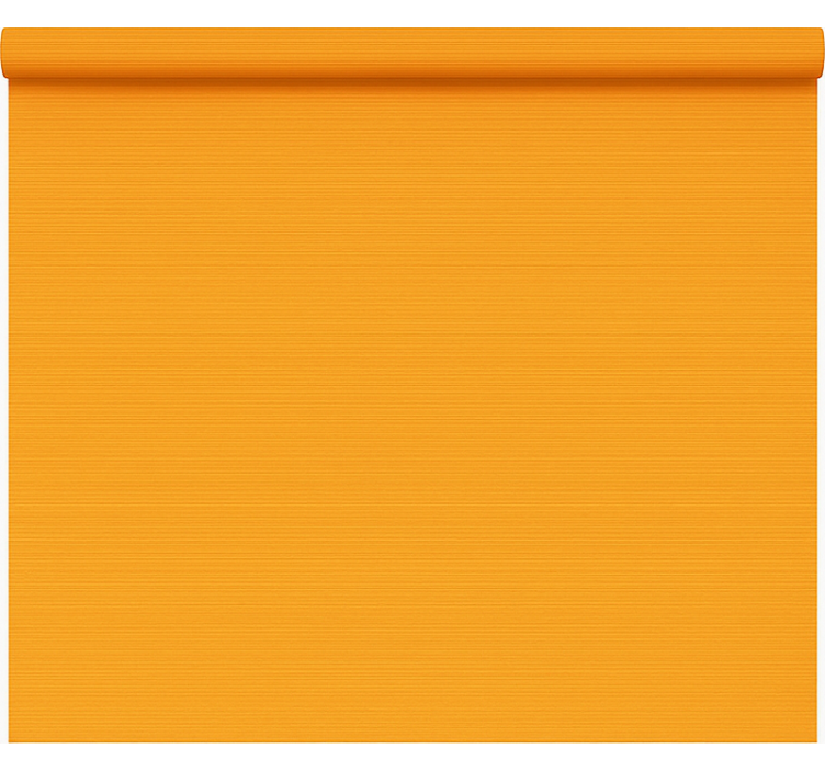 Tek renkli yanık sarı yemek odası stor perde - TenStickers