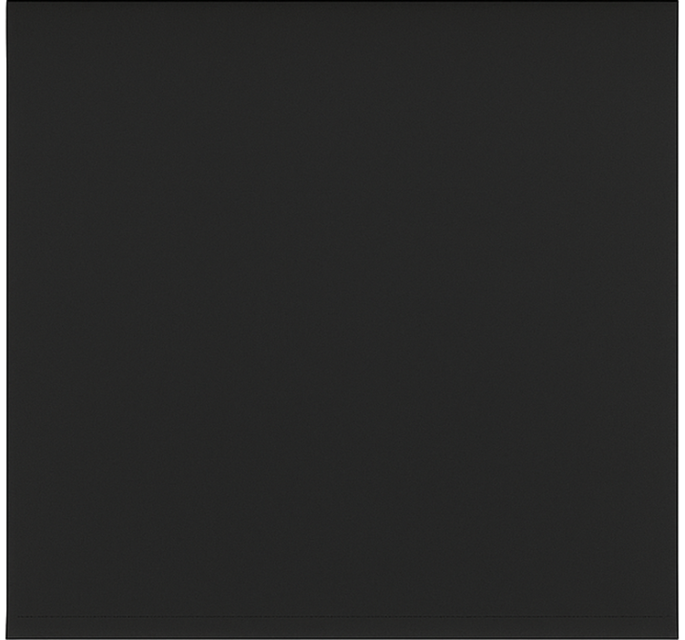 Ofis stor perde - Şık temel siyah - TenStickers