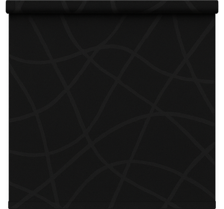 Ofis stor perde sakin siyah - TenStickers