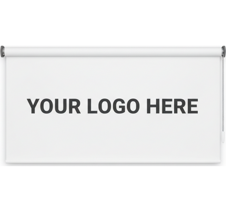 Ofis stor perde özel iş logosu - TenStickers